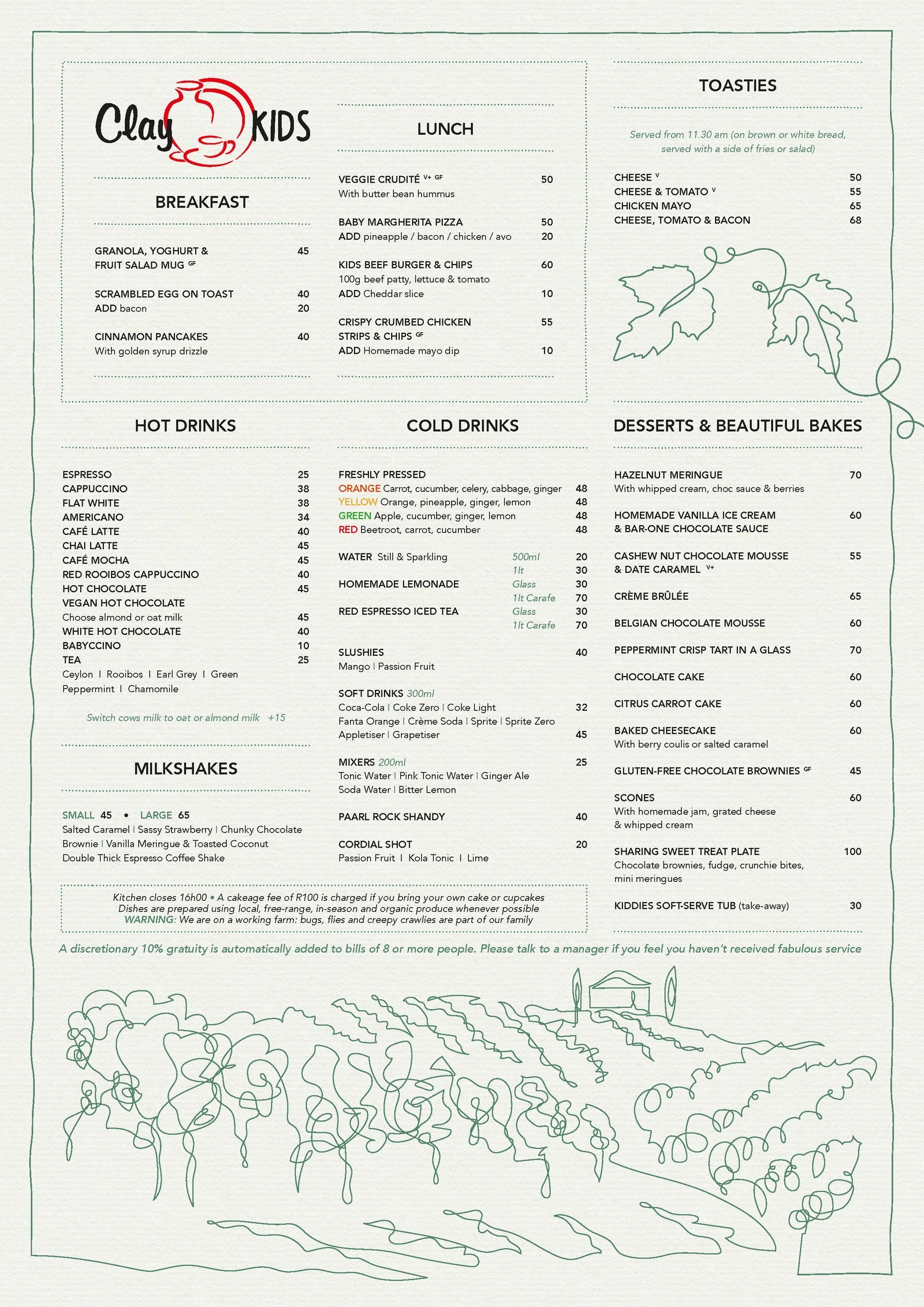 Clay Cafe Paarl | Pottery Café & Kid-Friendly Restaurant, Paarl South Africa