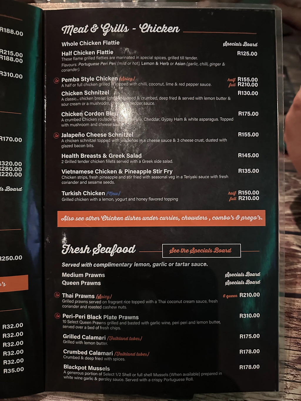 Crawdaddy's (Good Food & Pub Co.) Secunda, Trichardt South Africa