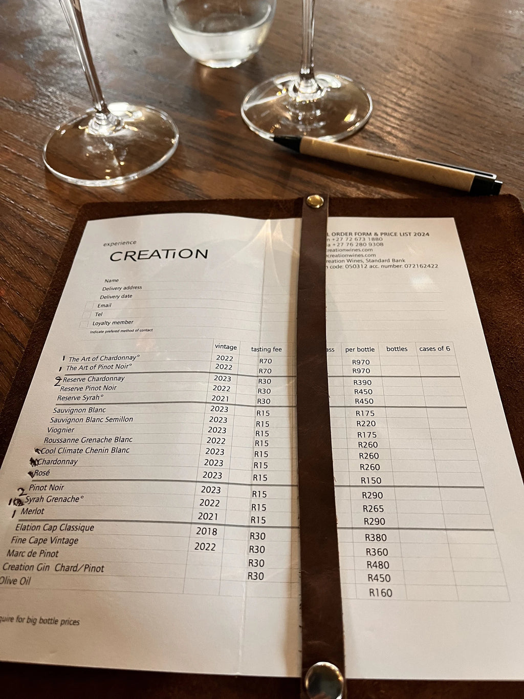 Creation Wines, Hermanus South Africa