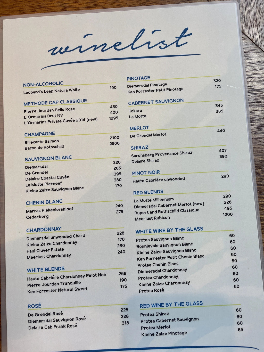 Cruise Café, Knysna South Africa