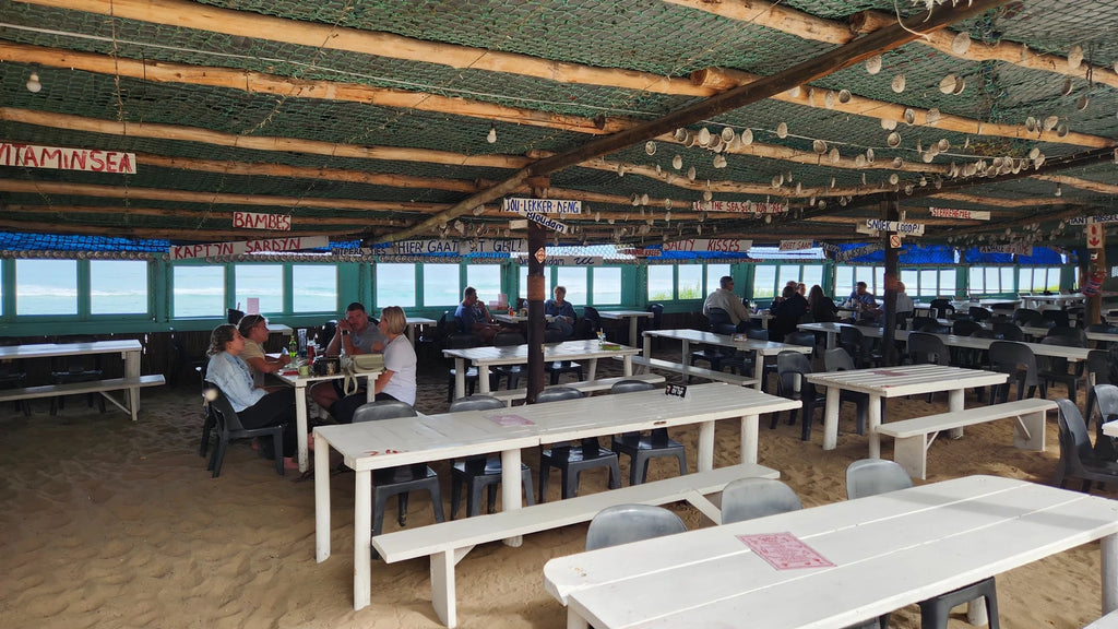 De Vette Mossel Grootbrak | Beach Seafood Restaurant Experience, Great Brak River South Africa