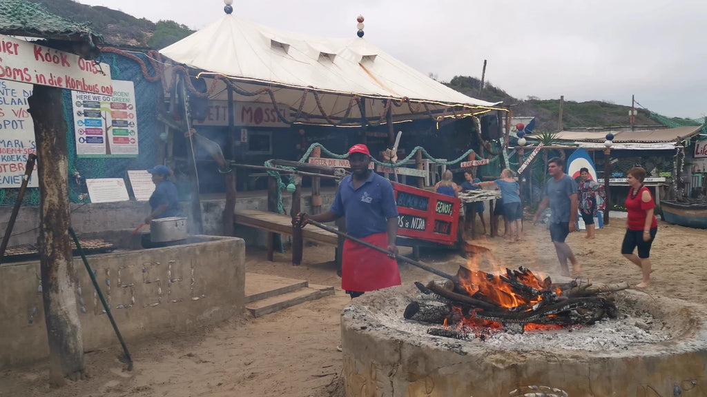 De Vette Mossel Grootbrak | Beach Seafood Restaurant Experience, Great Brak River South Africa