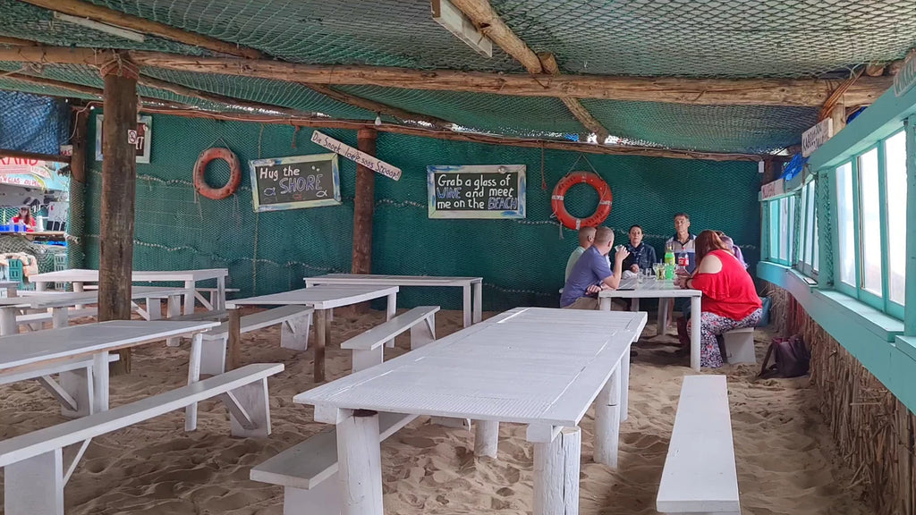 De Vette Mossel Grootbrak | Beach Seafood Restaurant Experience, Great Brak River South Africa