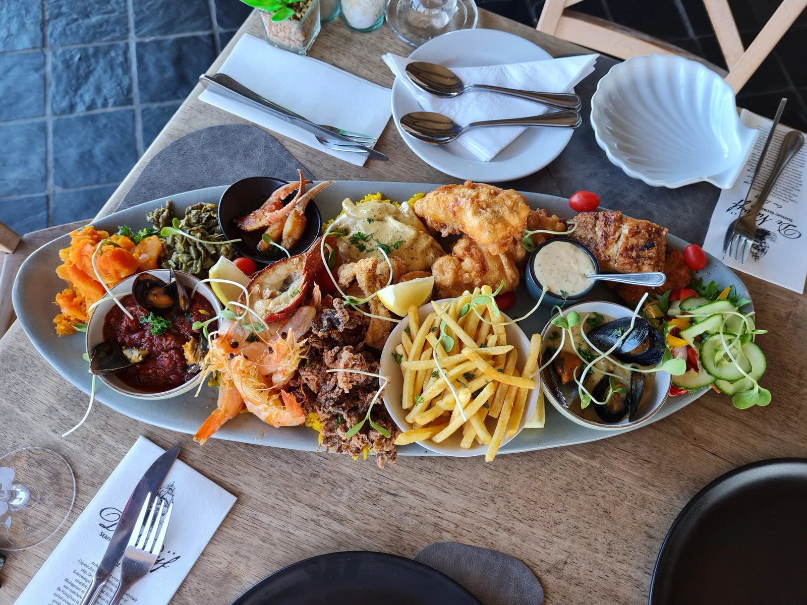 De Viswijf Restaurant, Jeffreys Bay South Africa