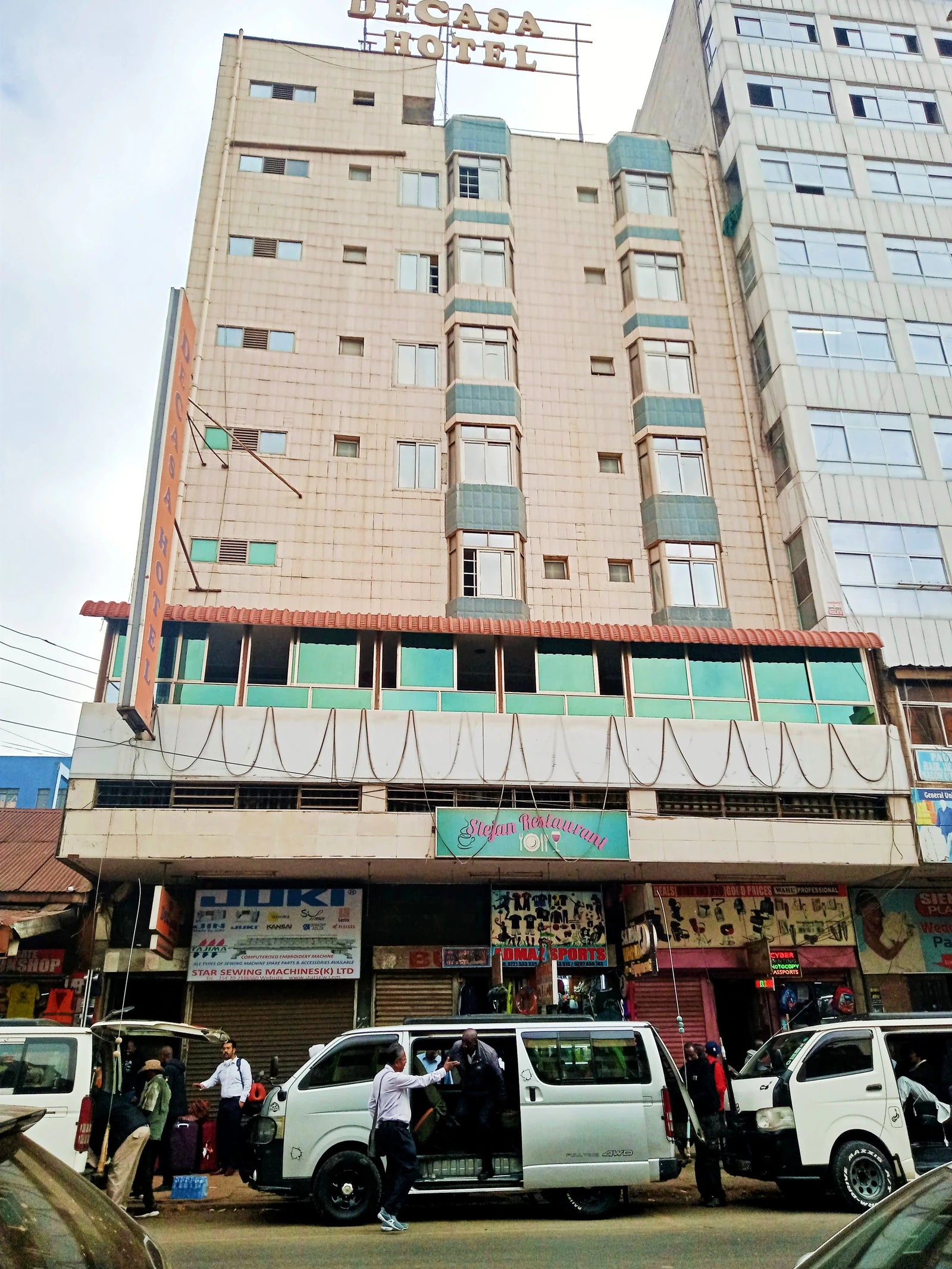 Decasa Hotel Nairobi, 
Upper River Road opposite KCB Bank Kenya