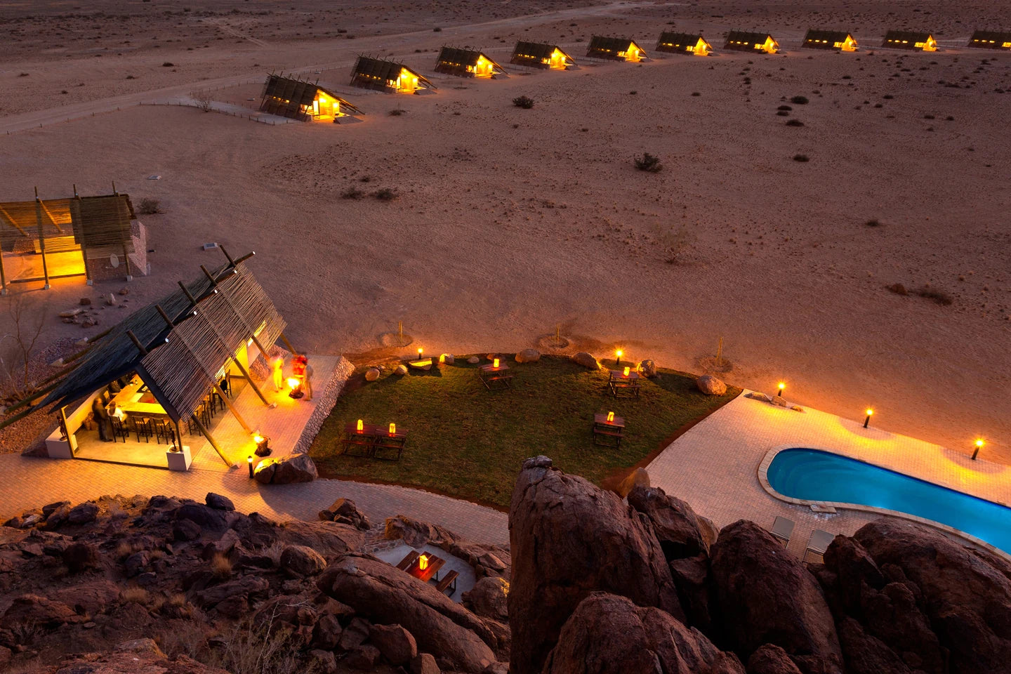 Desert Quiver Camp, Sossusvlei Namibia