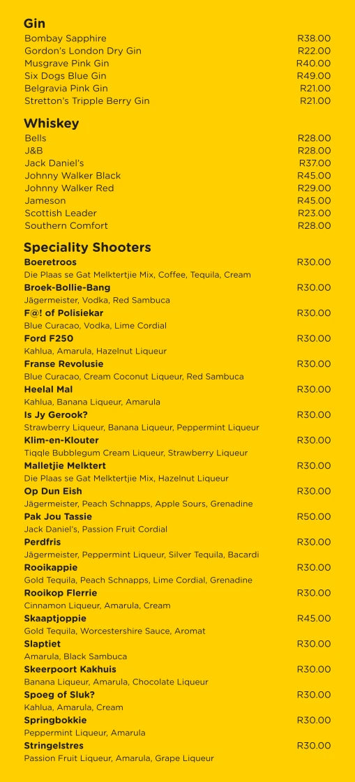 Die Plaas se Gat Restaurant, Hartbeespoort South Africa