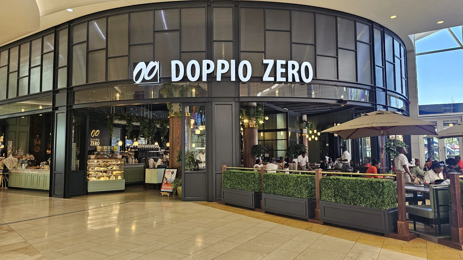 Doppio Zero Mall of Africa, Midrand South Africa