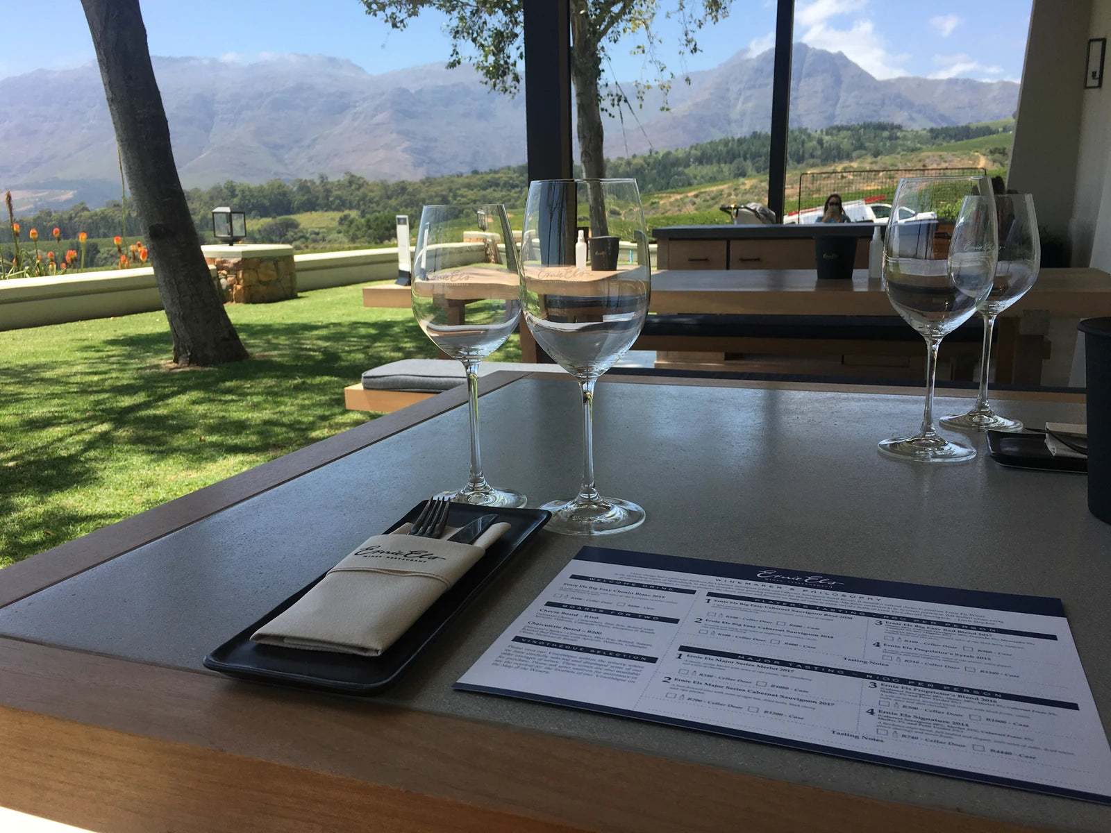 Ernie Els Wines, Stellenbosch South Africa