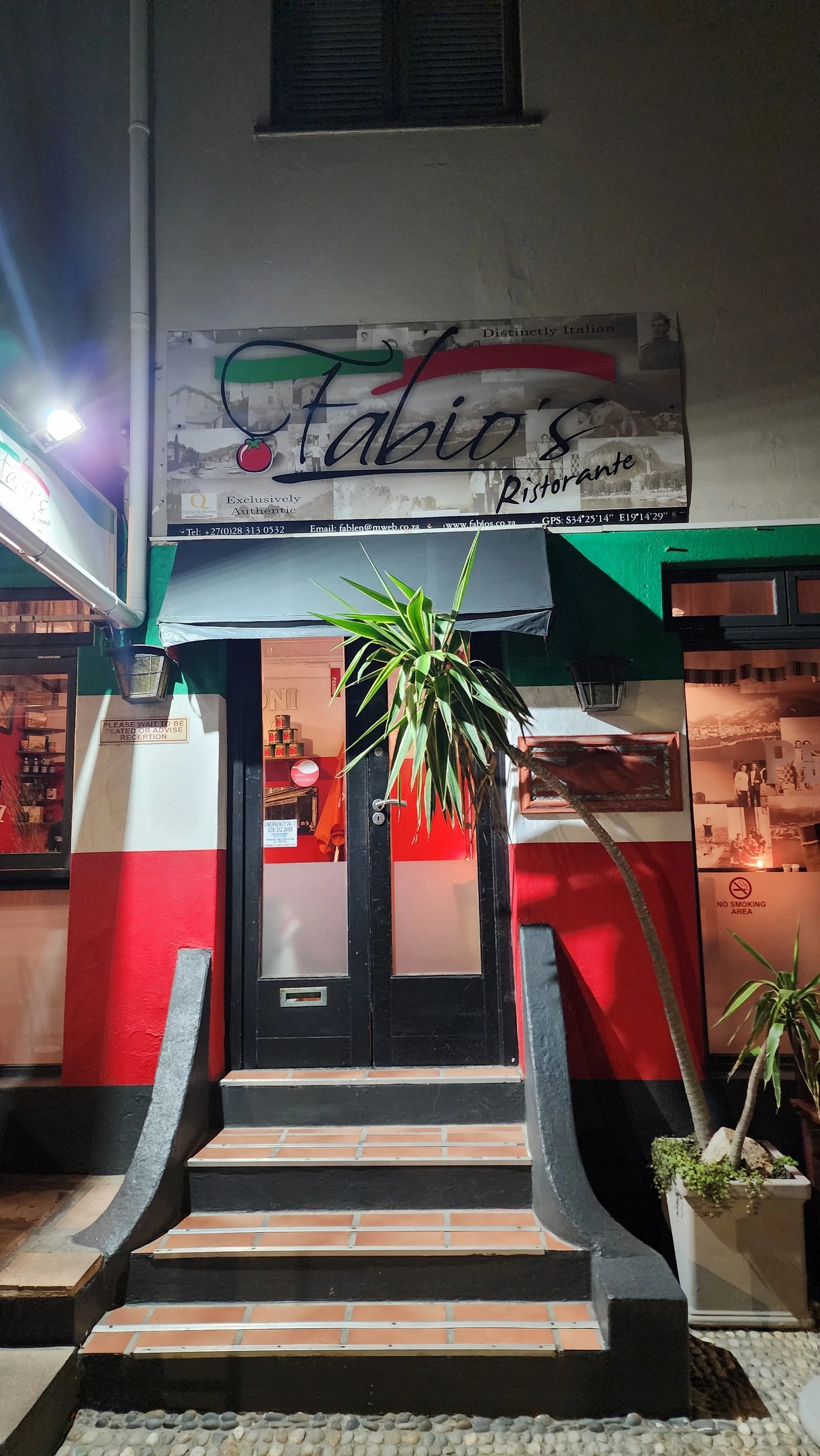 Fabio's Authentic Ristorante Italiano, Hermanus South Africa