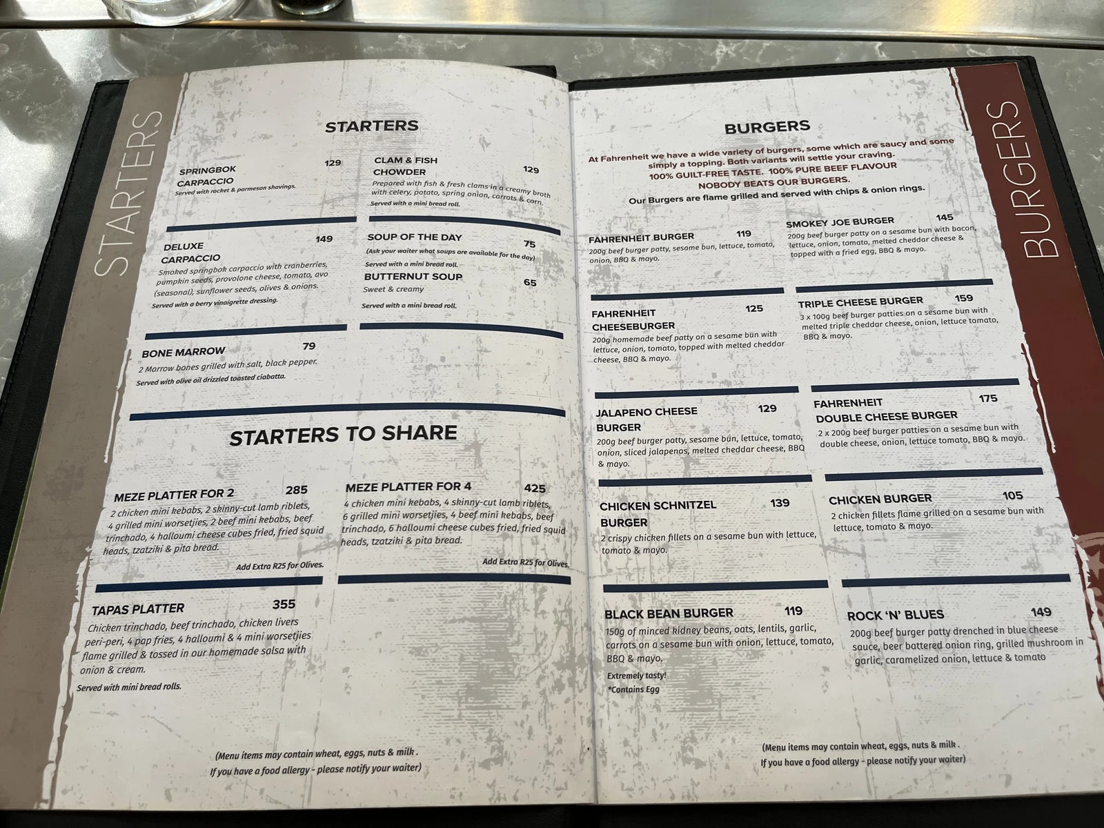 Fahrenheit Seafood & Grill, Edenvale South Africa