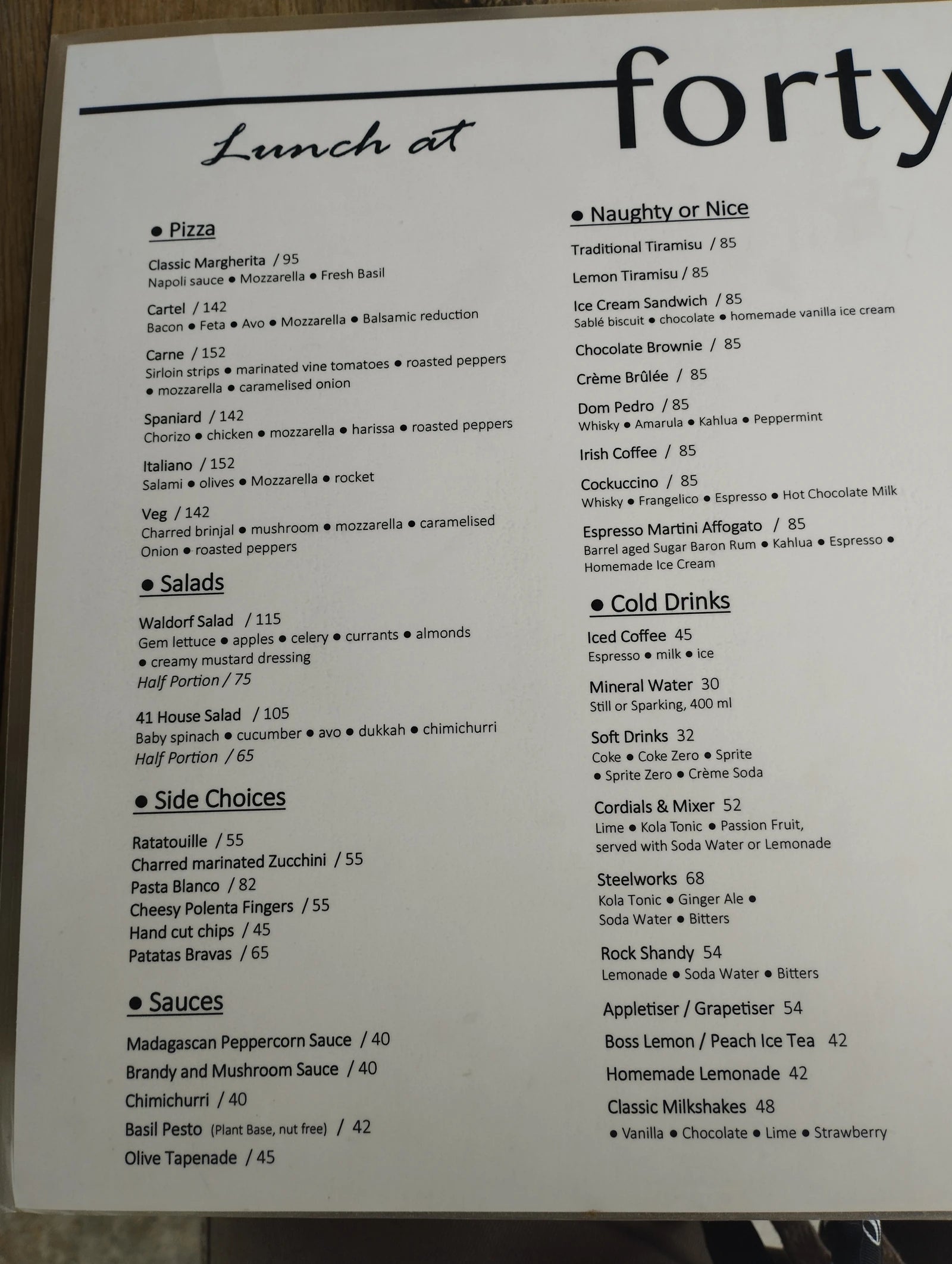 Forty.One Restaurant, Howick, Howick South Africa
