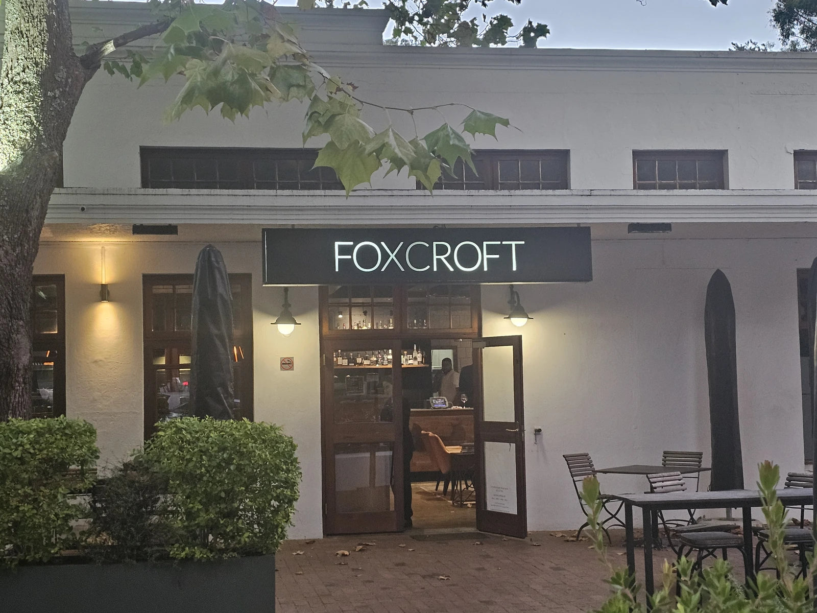 Foxcroft Restaurant, Cape Town South Africa