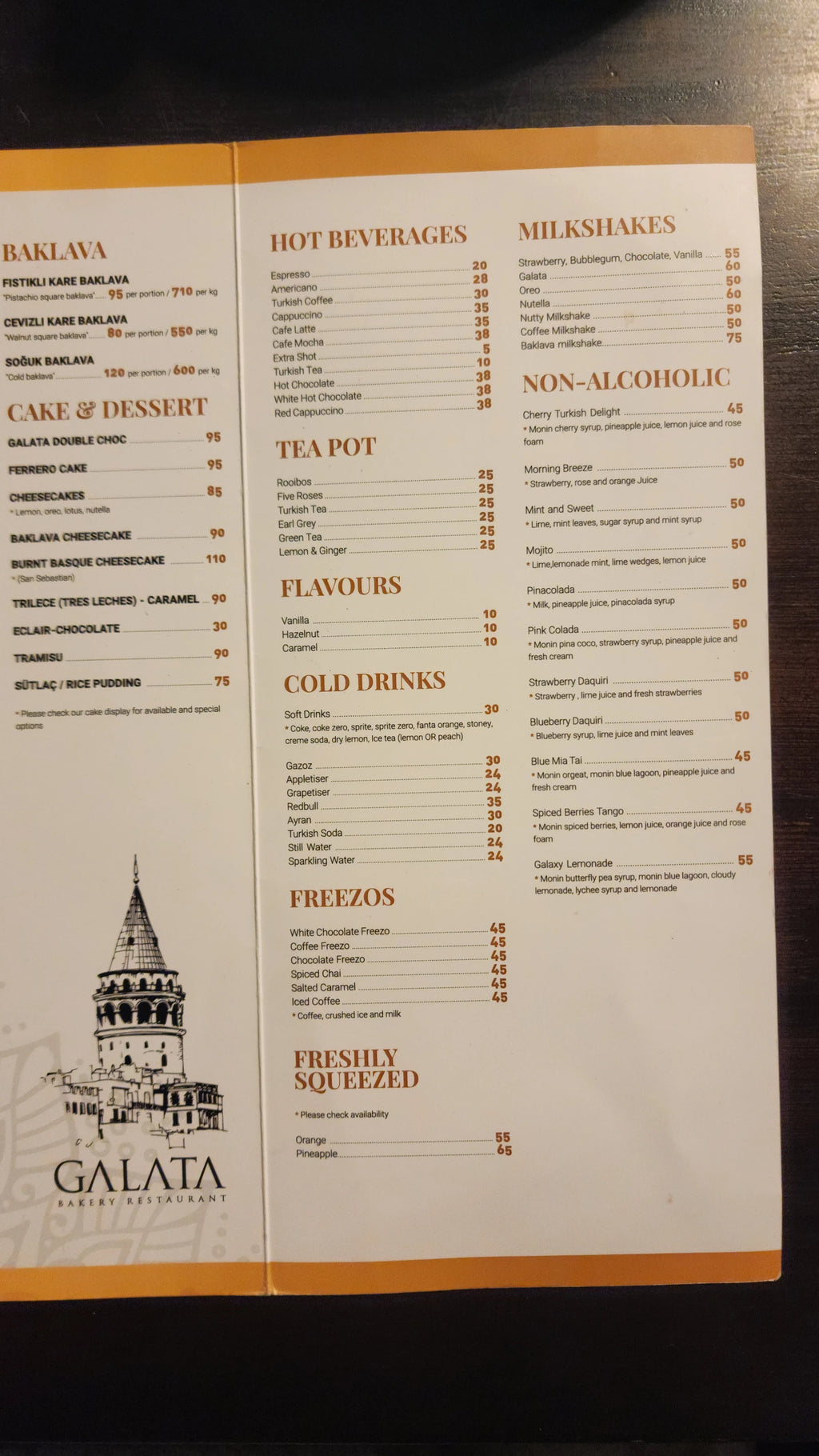 Galata Cafe & Resturant, Boksburg South Africa