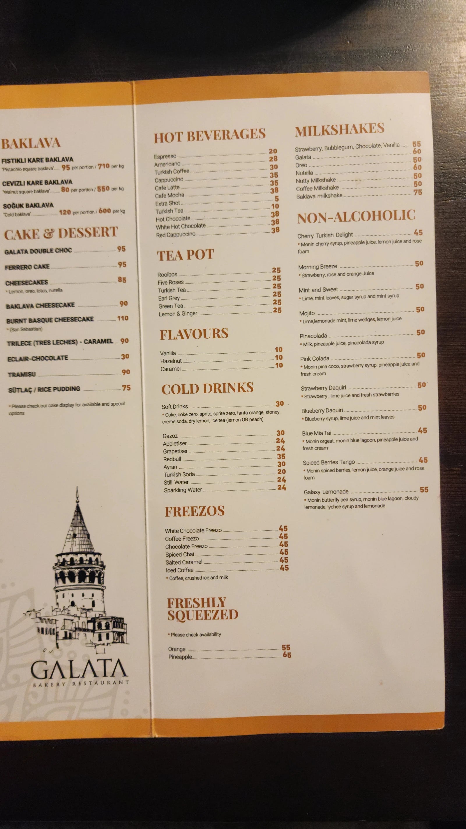 Galata Cafe & Resturant, Boksburg South Africa