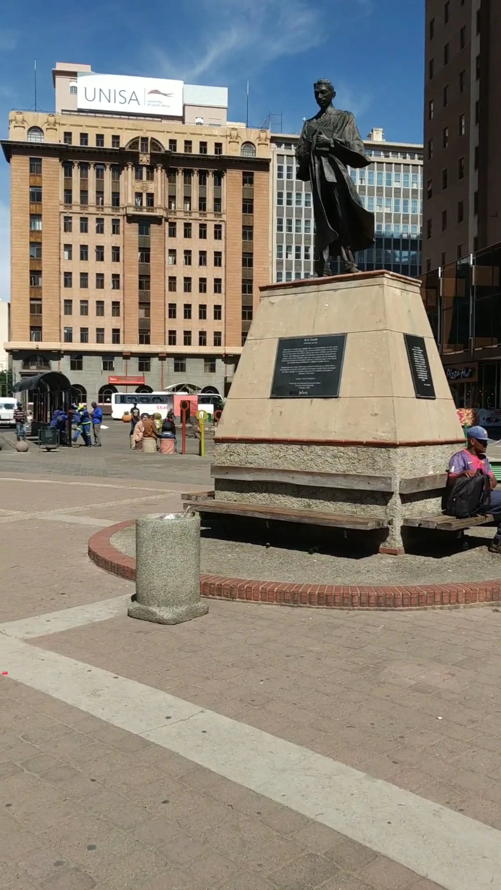 Gandhi Square Precinct, Johannesburg South Africa