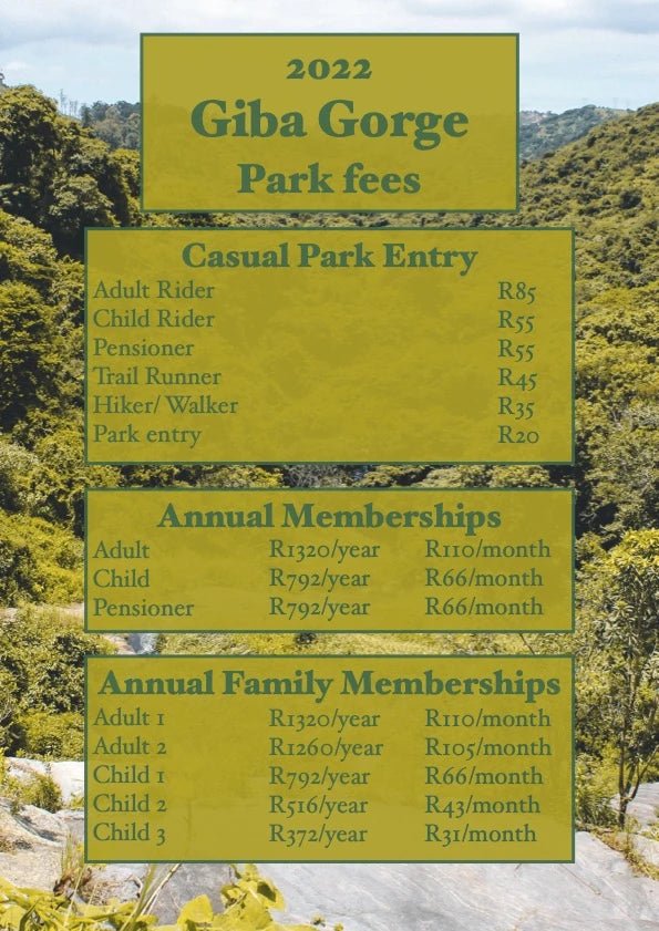 Giba Gorge Mountain Bike Park, Pinetown South Africa