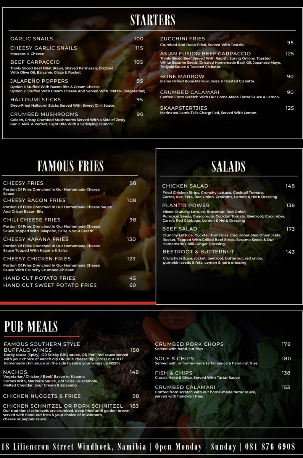 Goodfellas Pizza and Pub, Windhoek Namibia