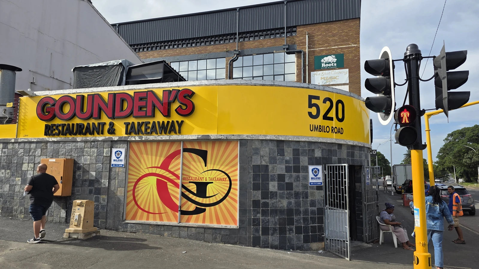 Gounden's Restaurant & Take Away, Durban South Africa