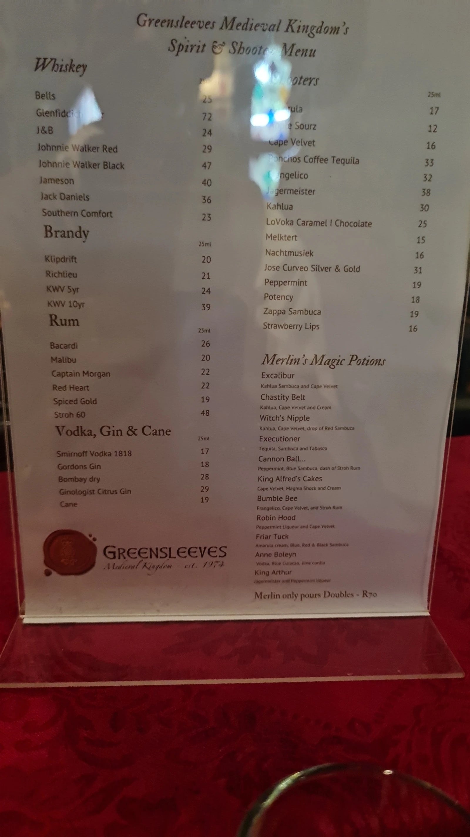 Greensleeves Medieval Kingdom, Krugersdorp South Africa