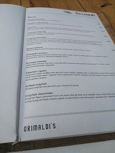 Grimaldi's, Durban South Africa