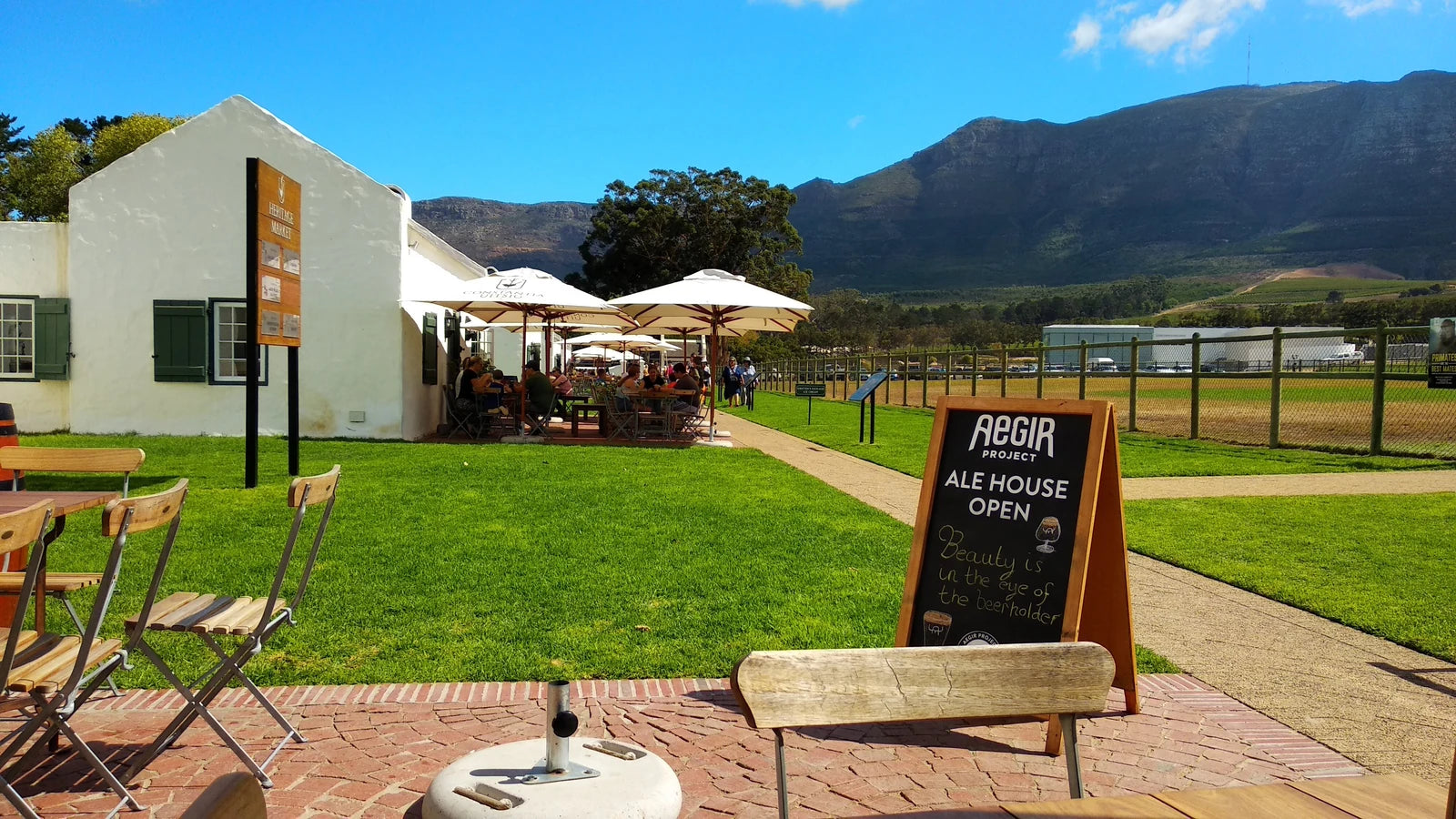 Groot Constantia Winemaking Plaque, Cape Town South Africa