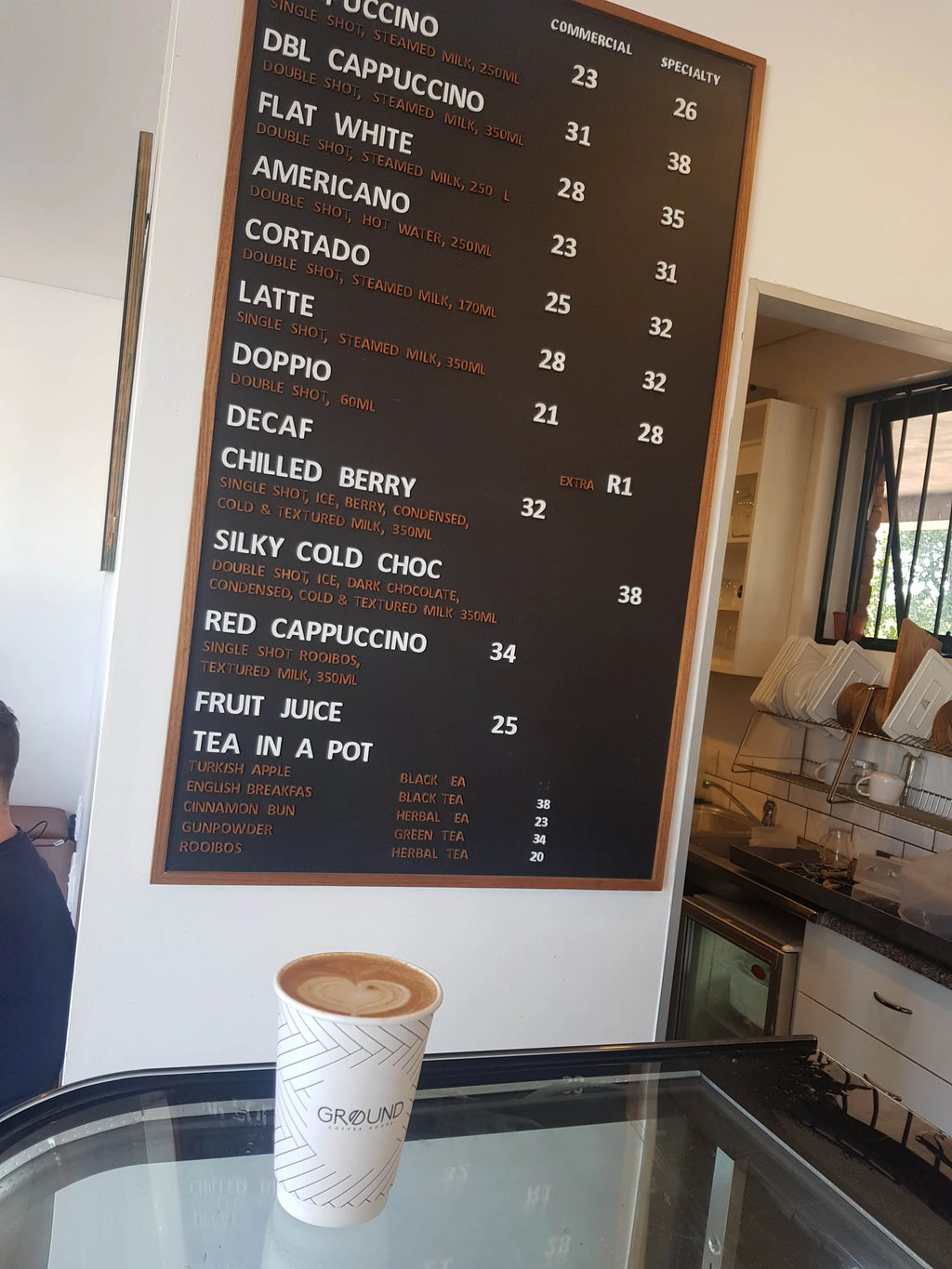 Ground Coffee House, Hilton South Africa