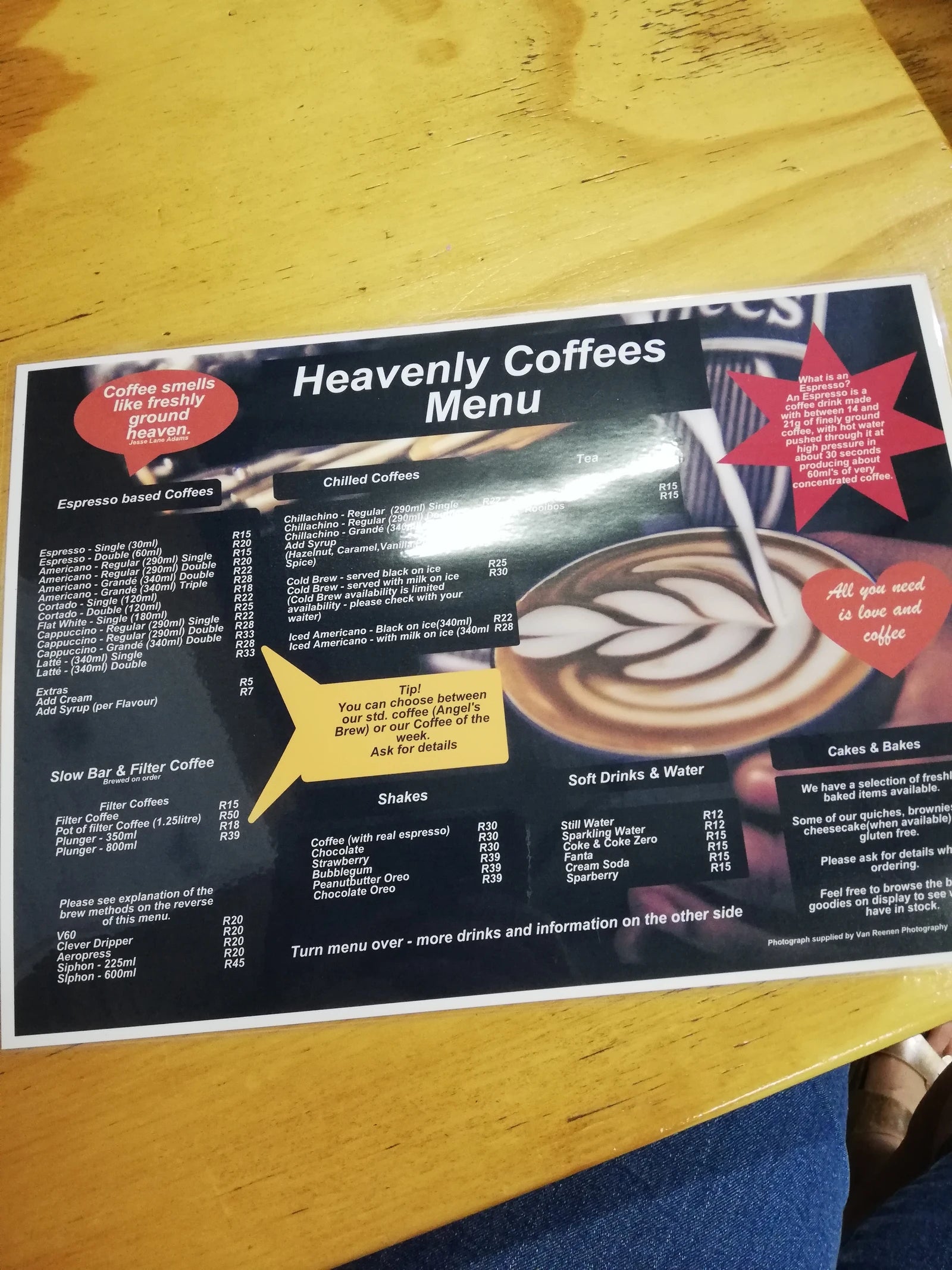 Heavenly Coffees, Centurion South Africa