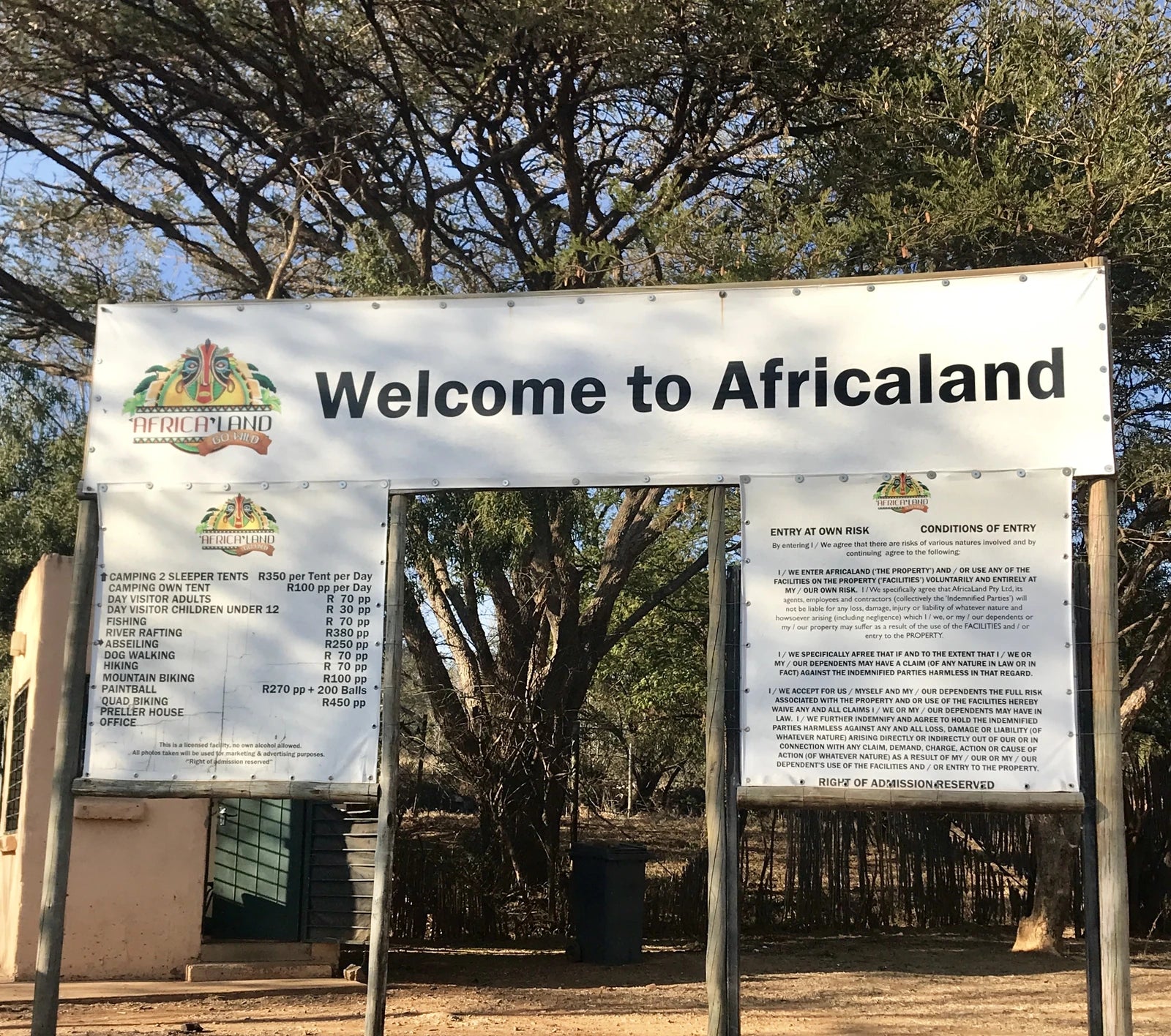 Hiking - Phaladingwe Hiking Trail Africaland, Hartbeespoort South Africa
