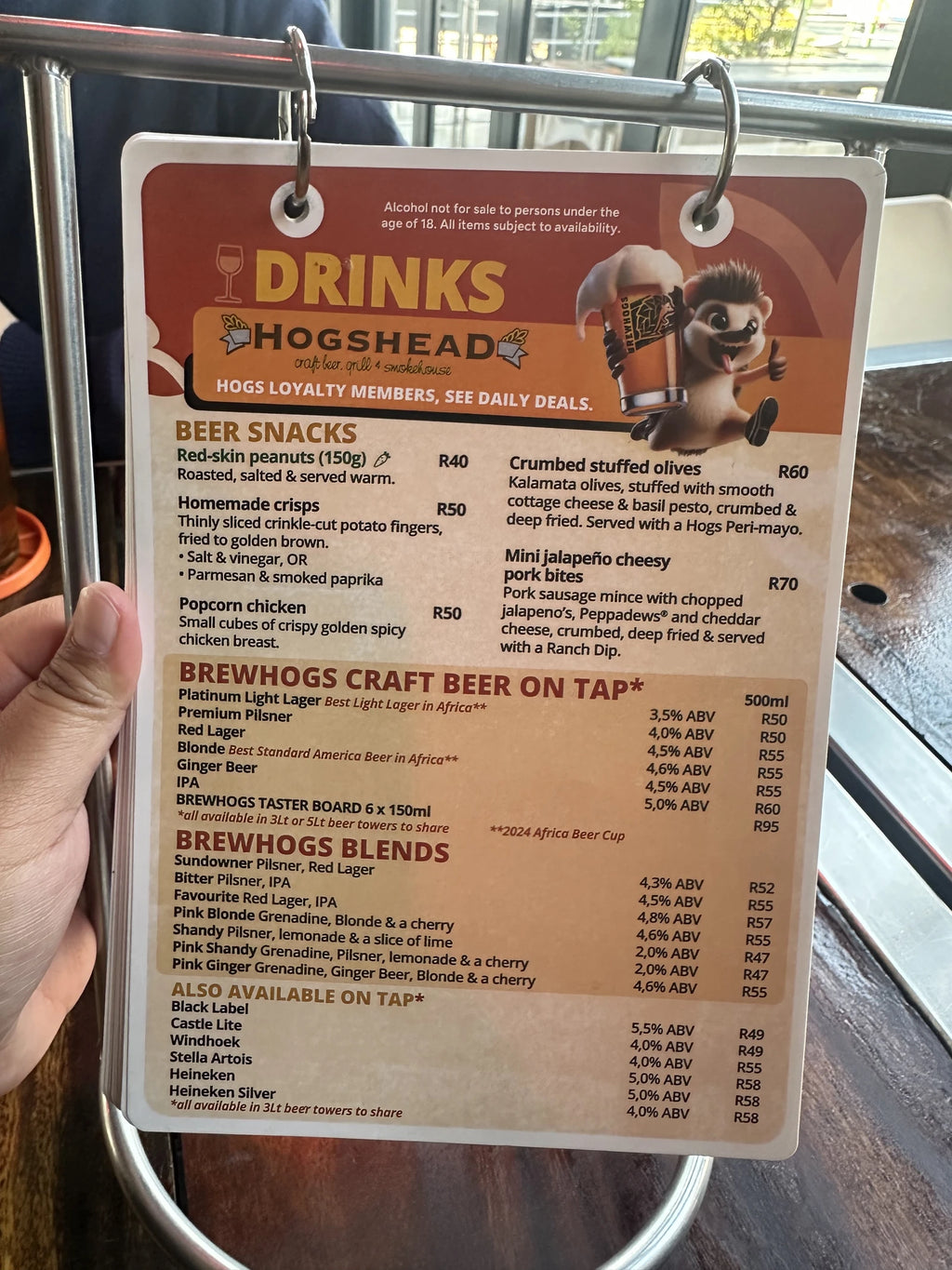 Hogshead Centurion, Centurion South Africa