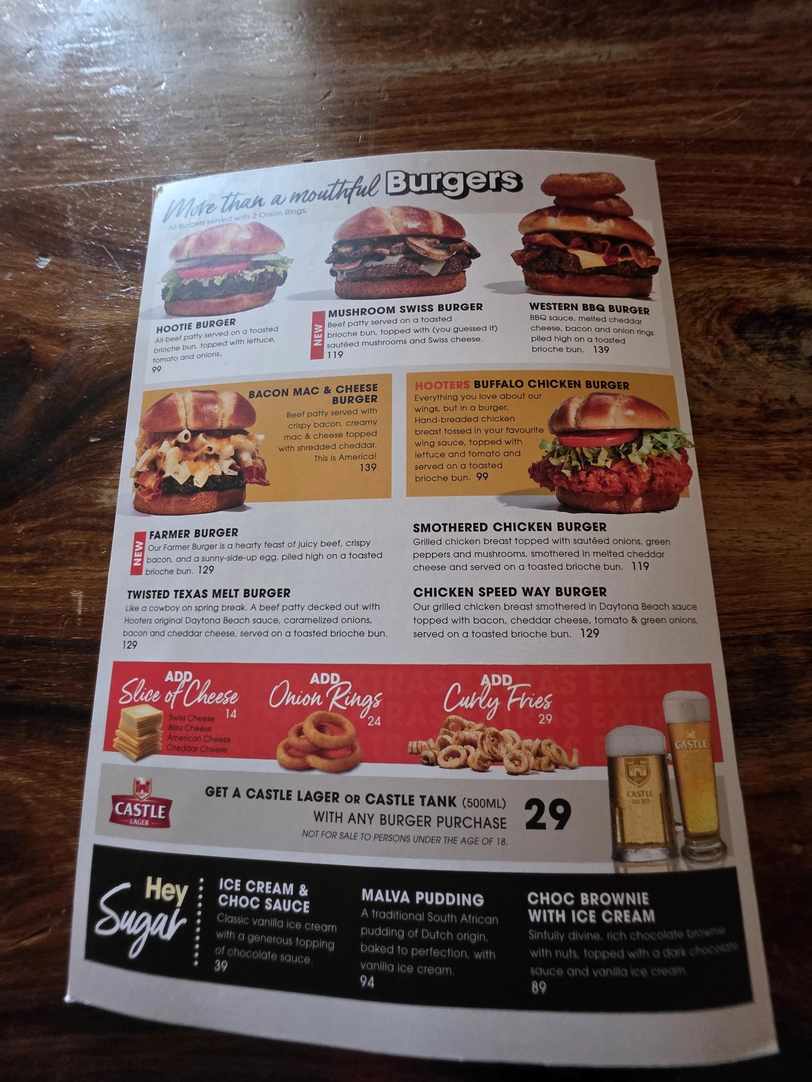 Hooters Ruimsig, Roodepoort South Africa
