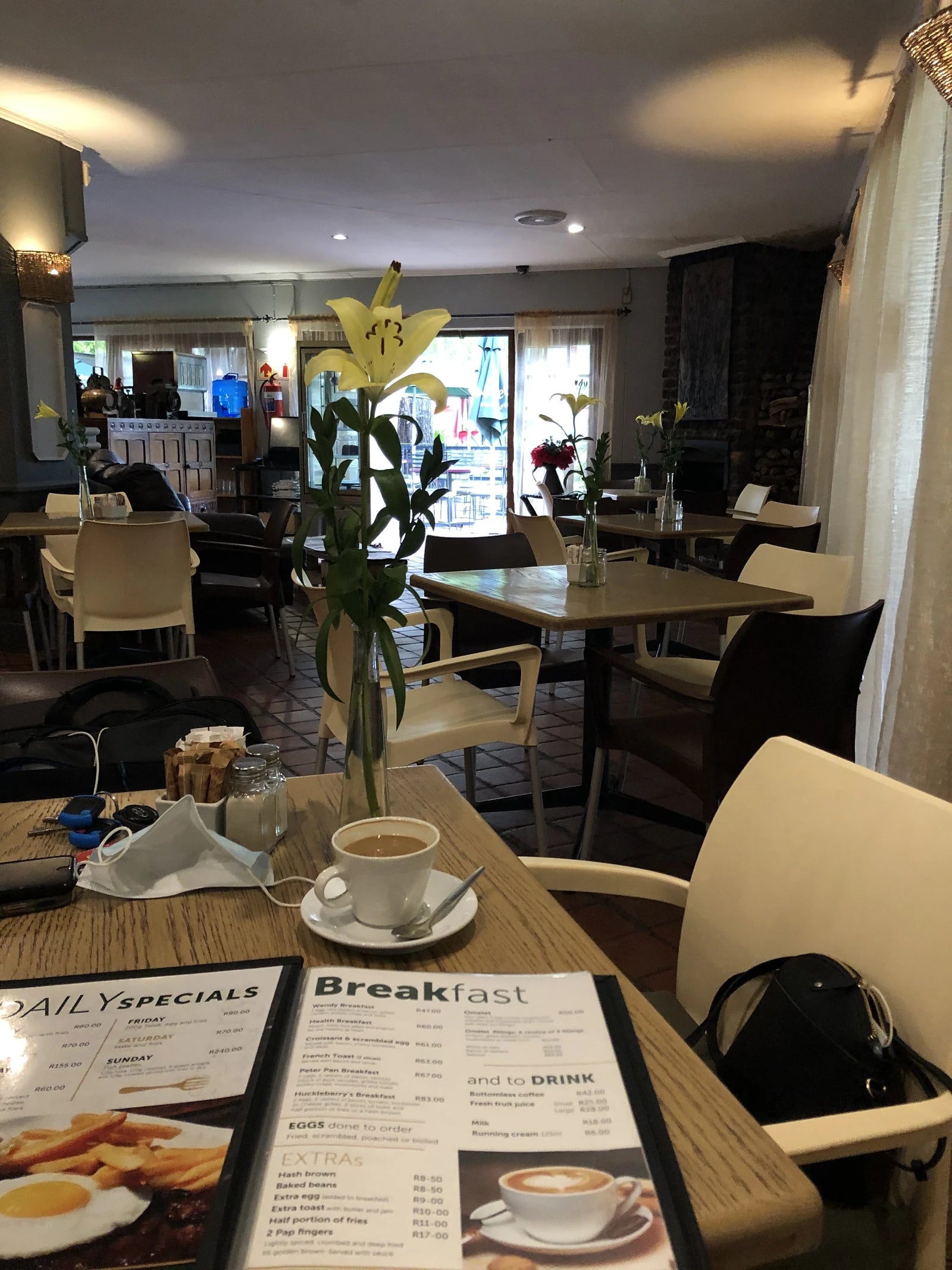 Huckleberry's Restaurant, Pretoria South Africa