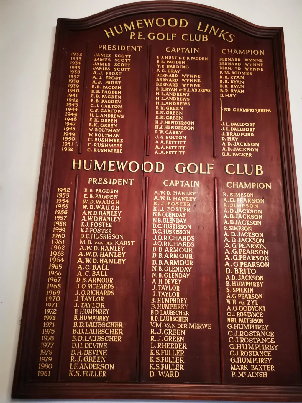 Humewood Golf Club Restaurant, Gqeberha South Africa