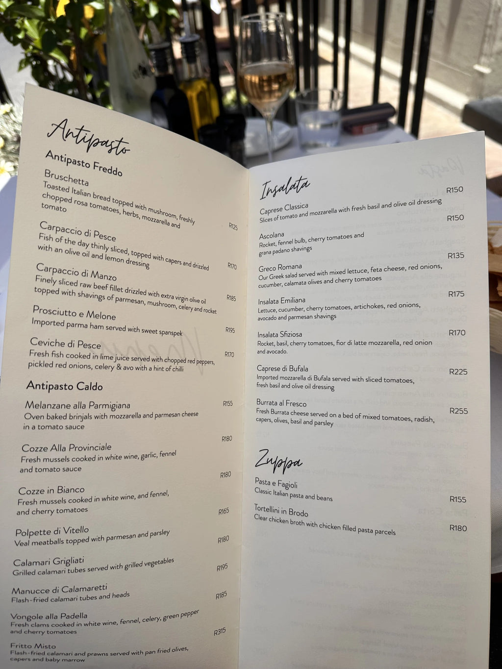 Il Leone Mastrantonio, Cape Town South Africa