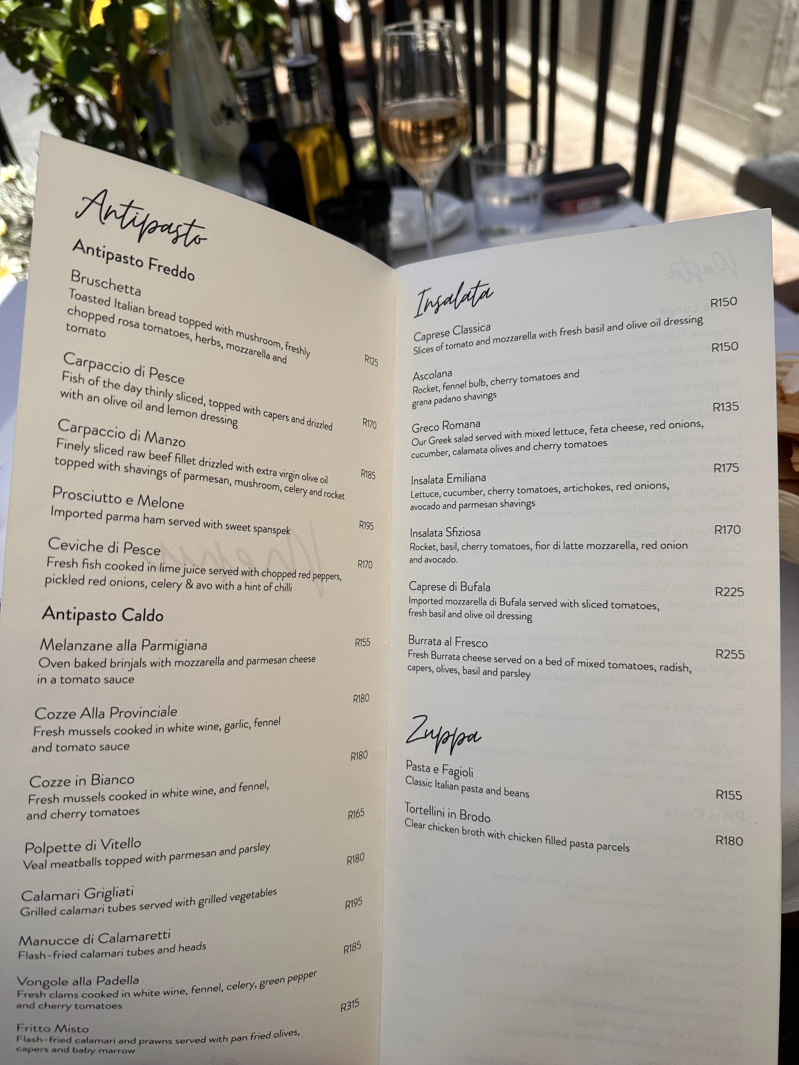 Il Leone Mastrantonio, Cape Town South Africa
