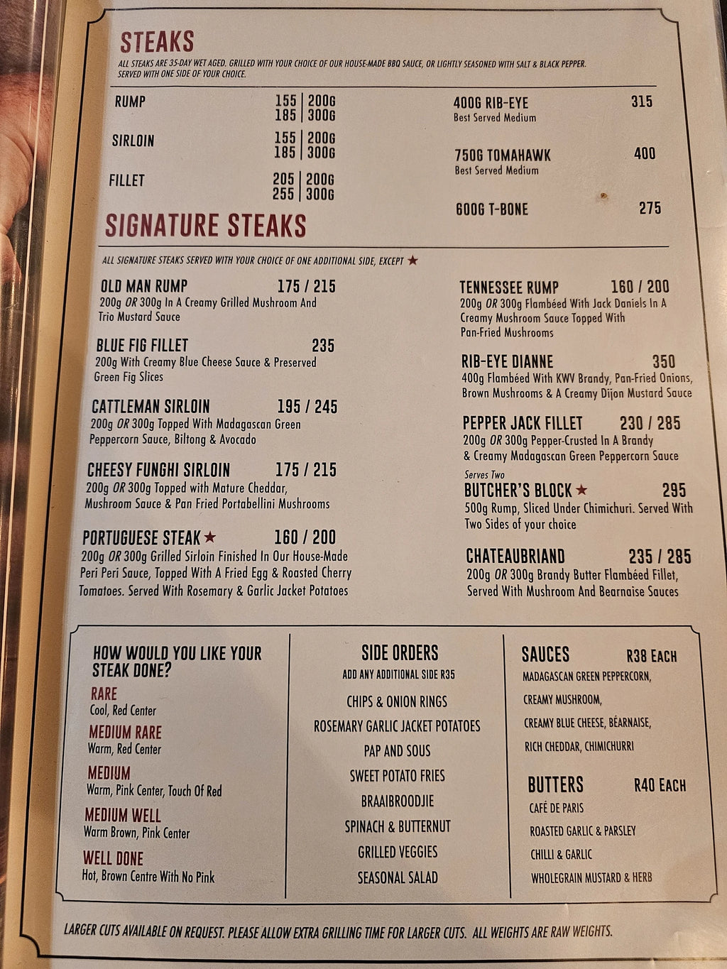 Jackson and Black Grill & Pizzeria | PAARL, Paarl South Africa