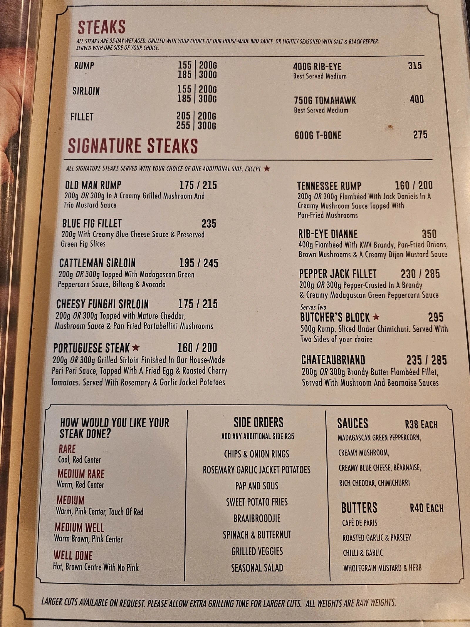 Jackson and Black Grill & Pizzeria | PAARL, Paarl South Africa
