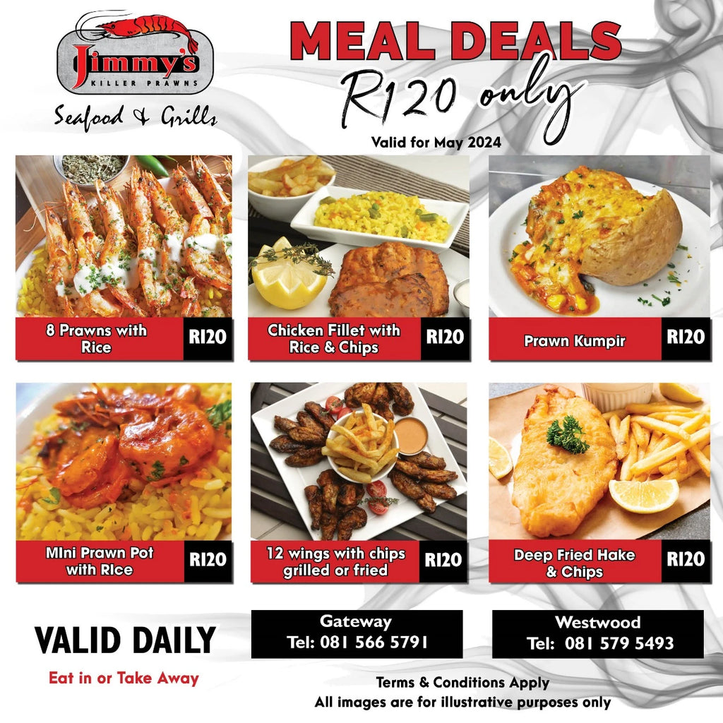 Jimmy's Killer Prawns Gateway, uMhlanga South Africa