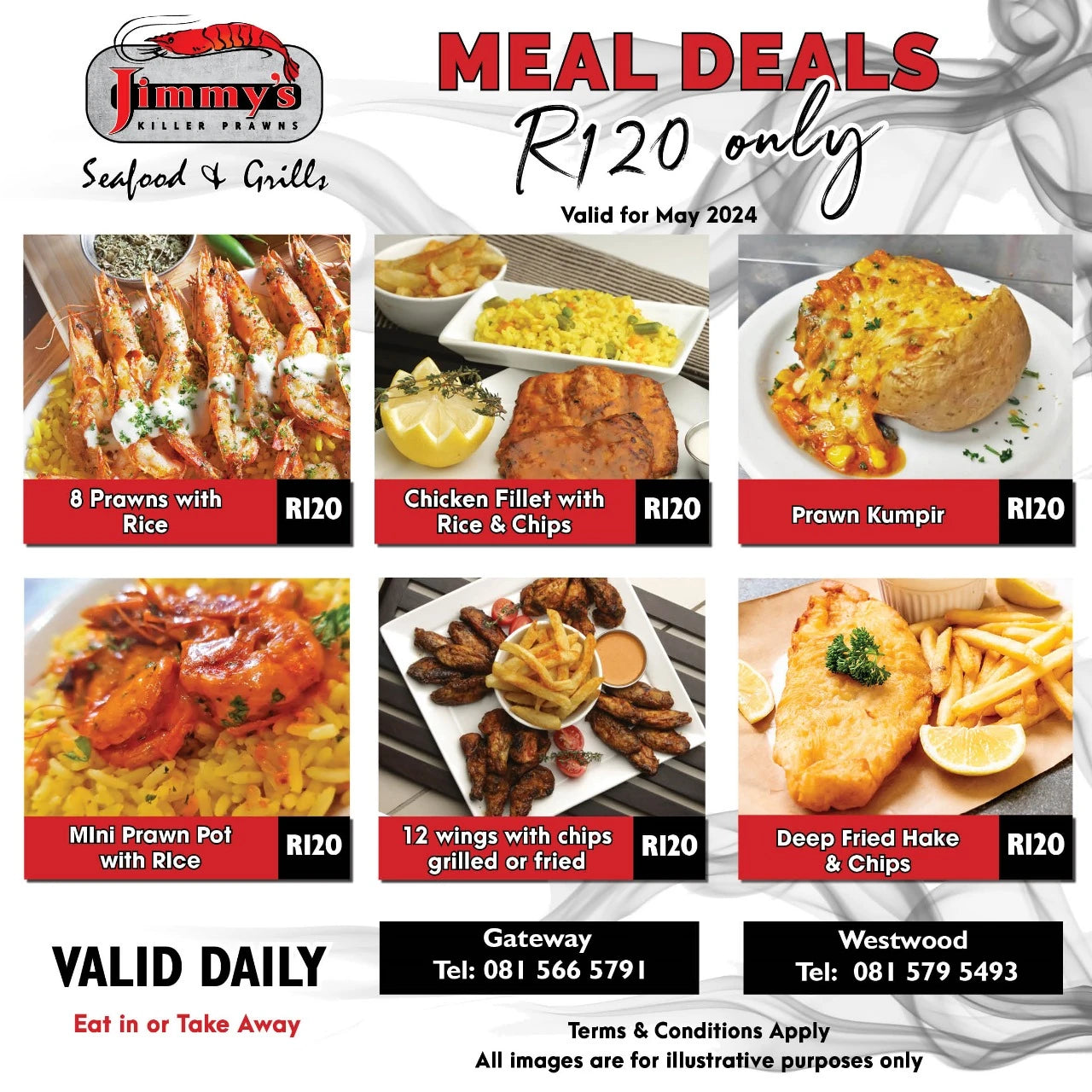 Jimmy's Killer Prawns Gateway, uMhlanga South Africa