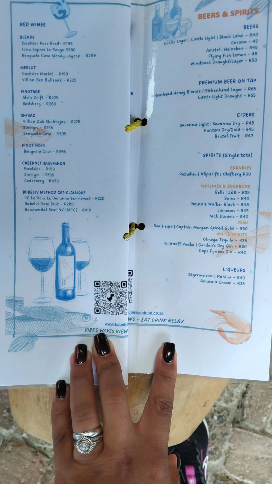 KabelJoe's Seafood Restaurant, Kleinmond South Africa