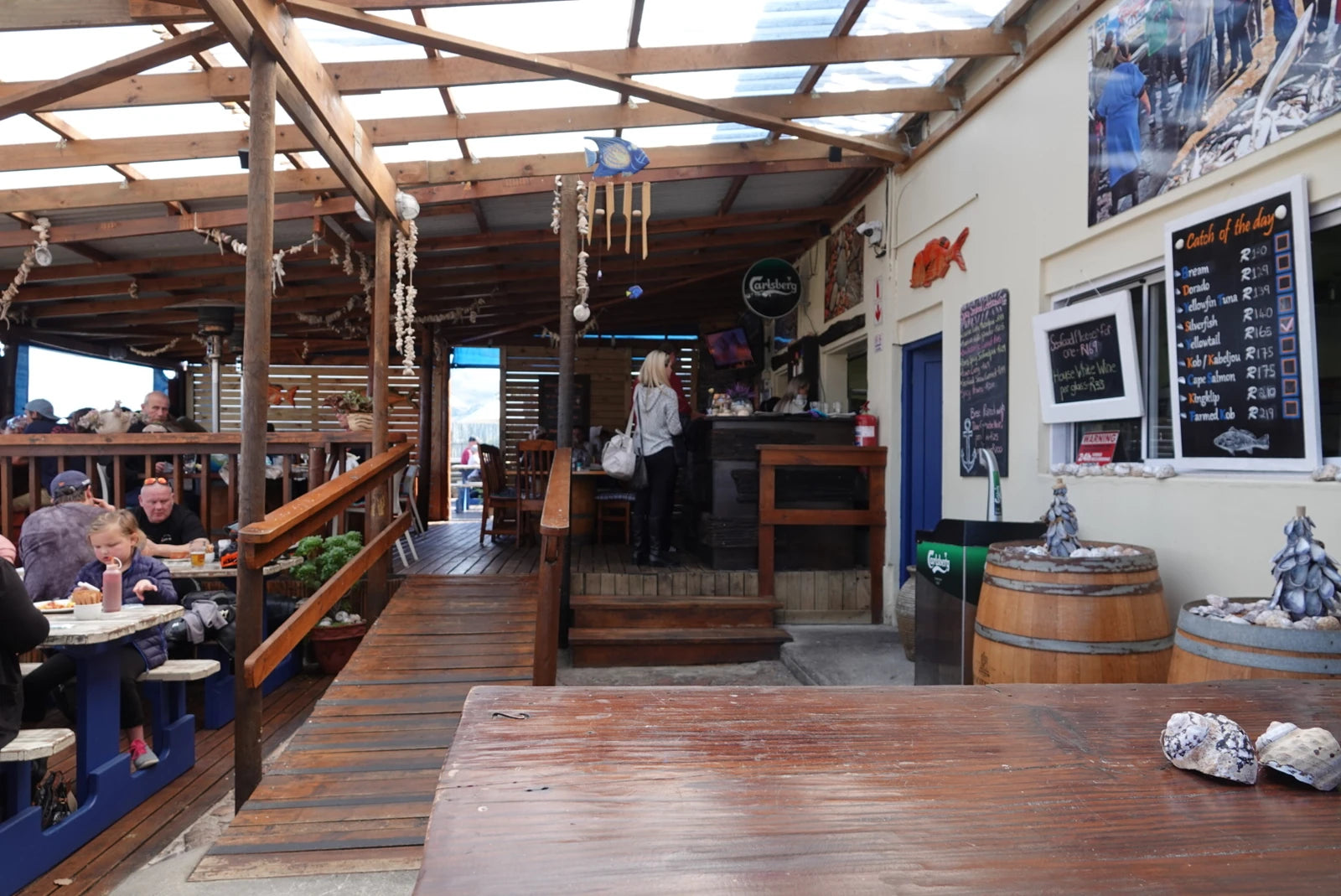 KabelJoe's Seafood Restaurant, Kleinmond South Africa