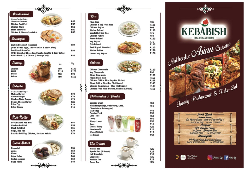 Kebabish Overport, Durban South Africa