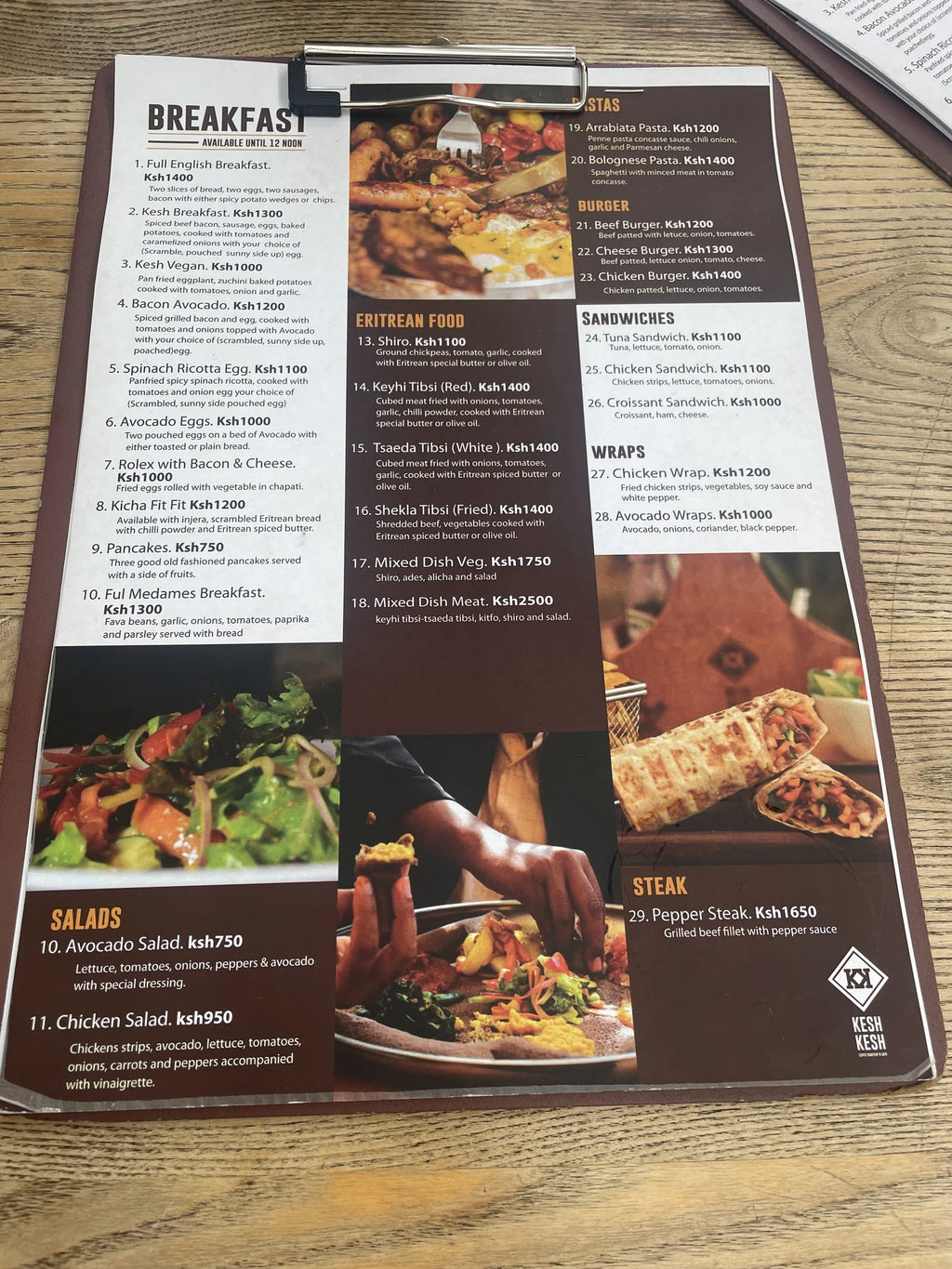 Kesh Kesh Coffee Roasters & Cafe, Nairobi Kenya
