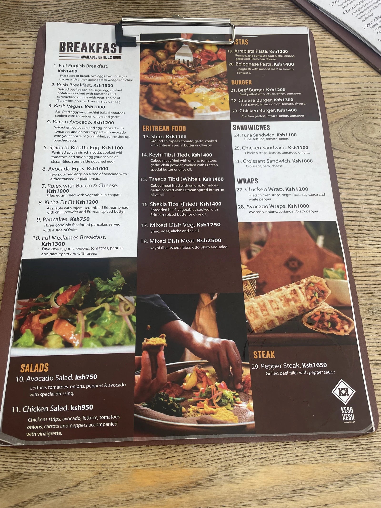 Kesh Kesh Coffee Roasters & Cafe, Nairobi Kenya