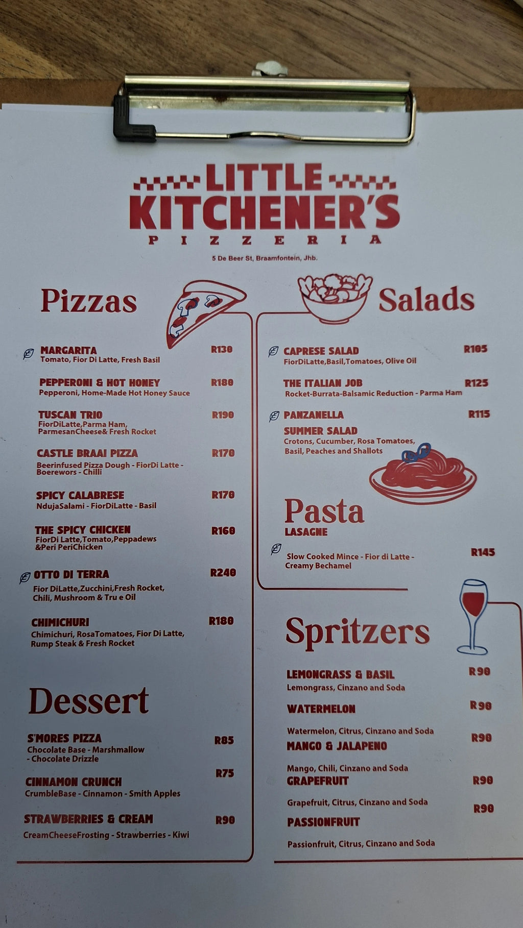 Kitchener's, Johannesburg South Africa