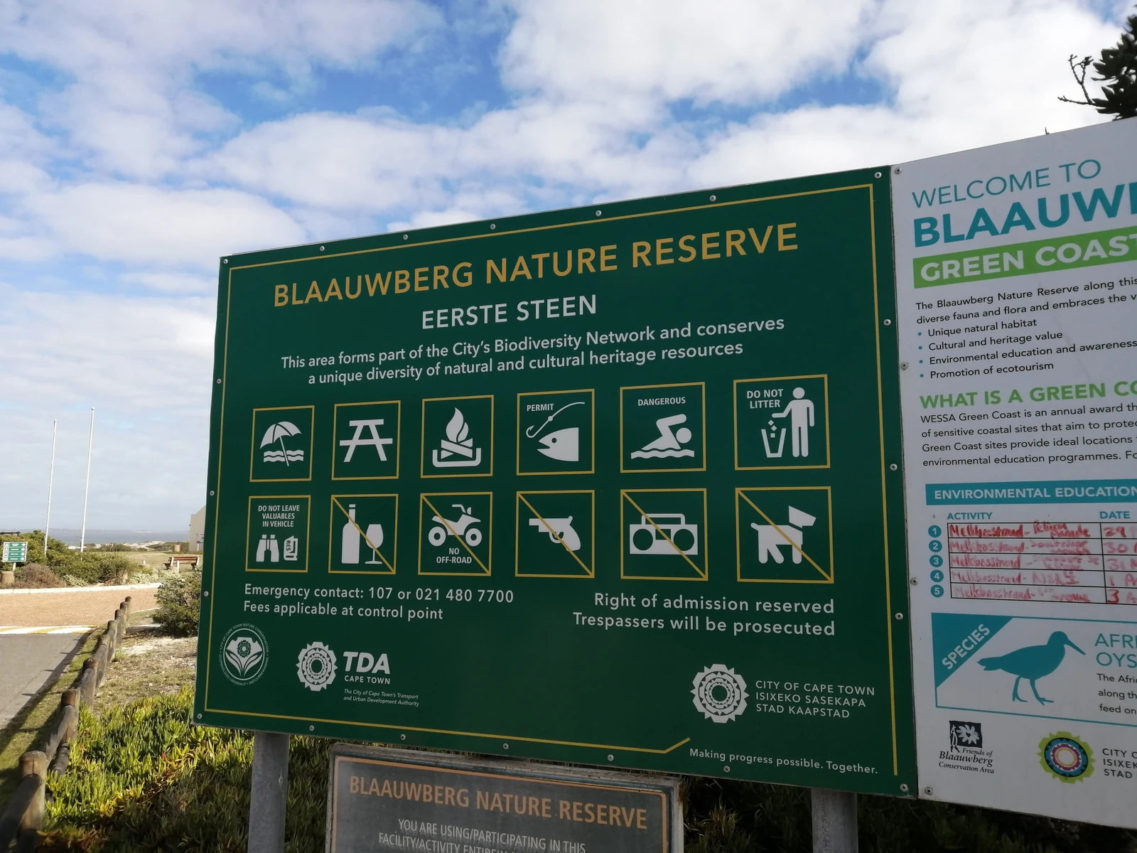 Koeberg Nature Reserve, Cape Town South Africa
