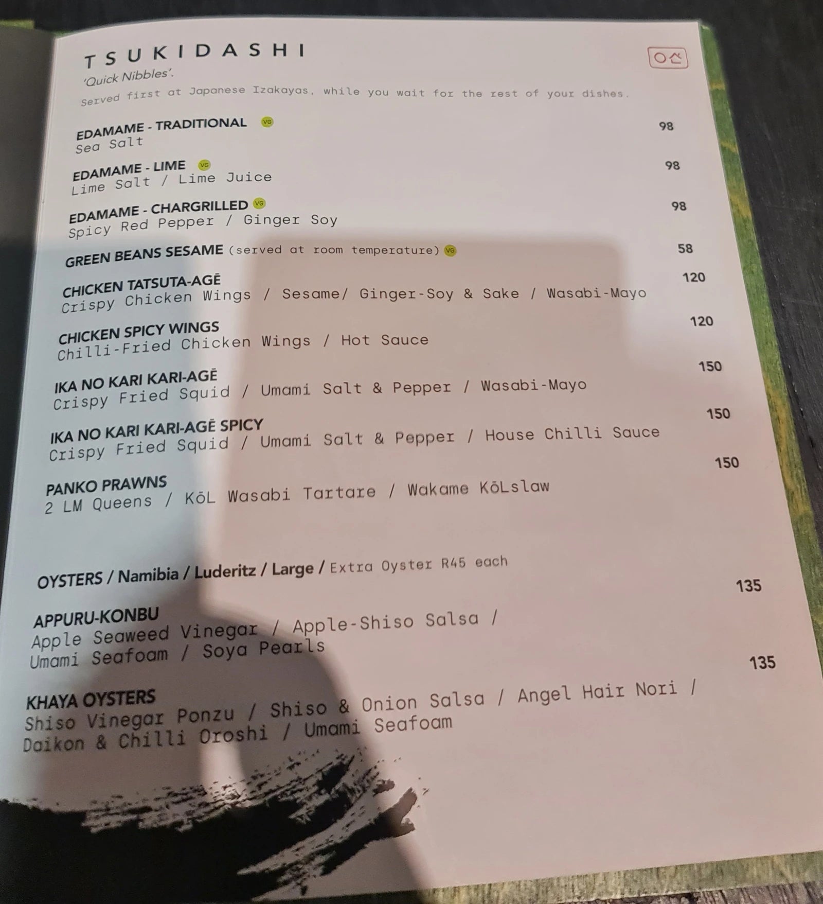 KōL Izakhaya, Johannesburg South Africa