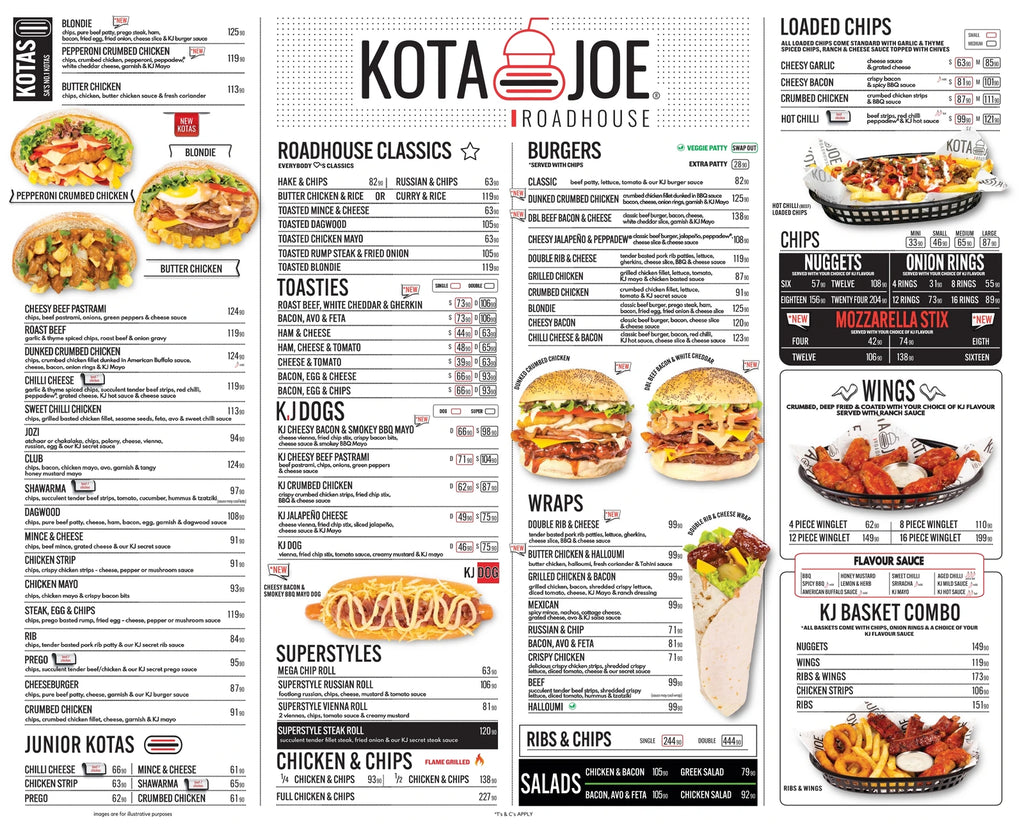 Kota Joe Roadhouse - Wonderboom, Pretoria South Africa