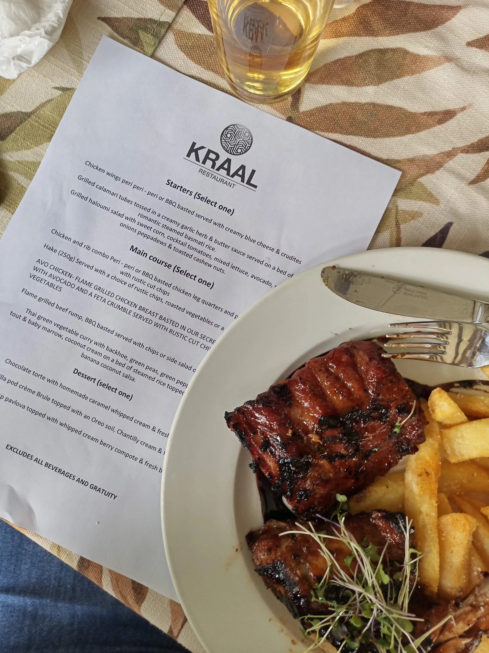 Kraal Restaurant, Johannesburg South South Africa