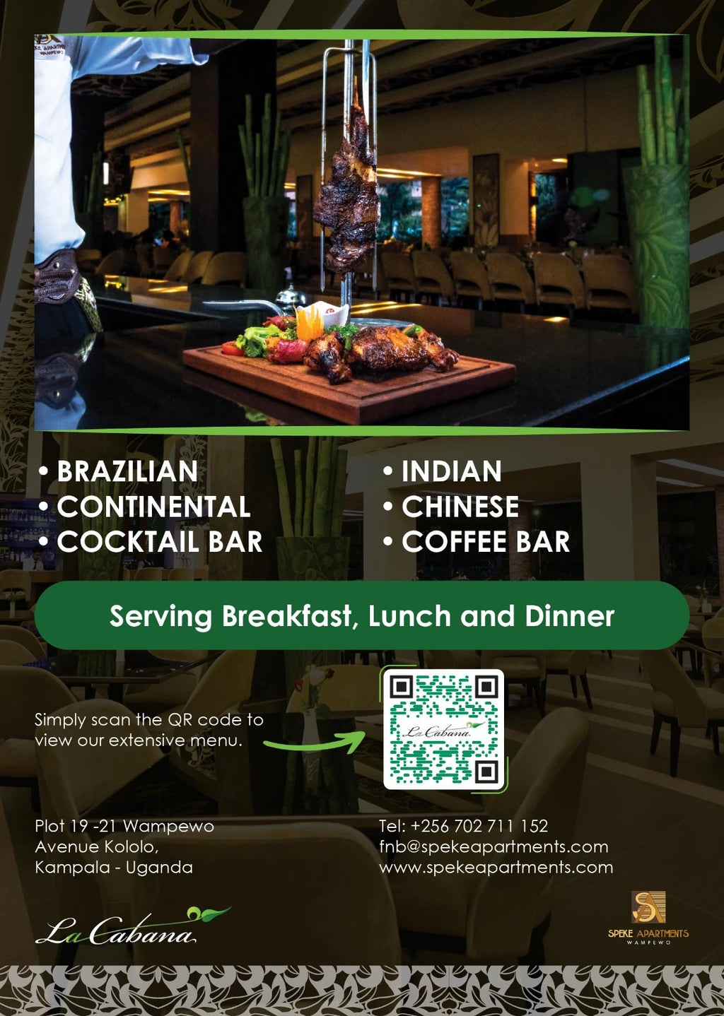 La Cabana Restaurant, Kampala Uganda